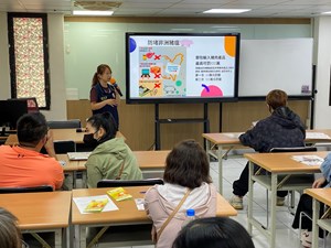 桃園市服務站進行防堵非洲豬瘟宣導