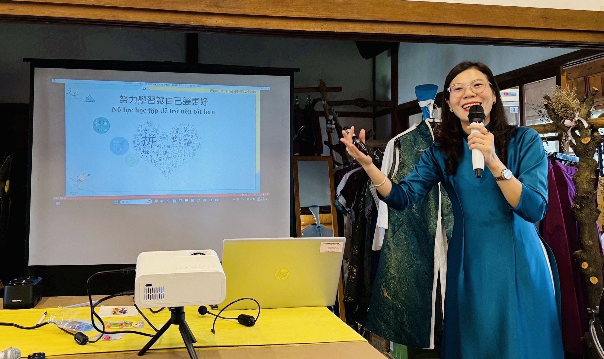 移民署多元文化講師范氏伶分享人生心路歷程 鼓勵新住民勇敢追求更好自我