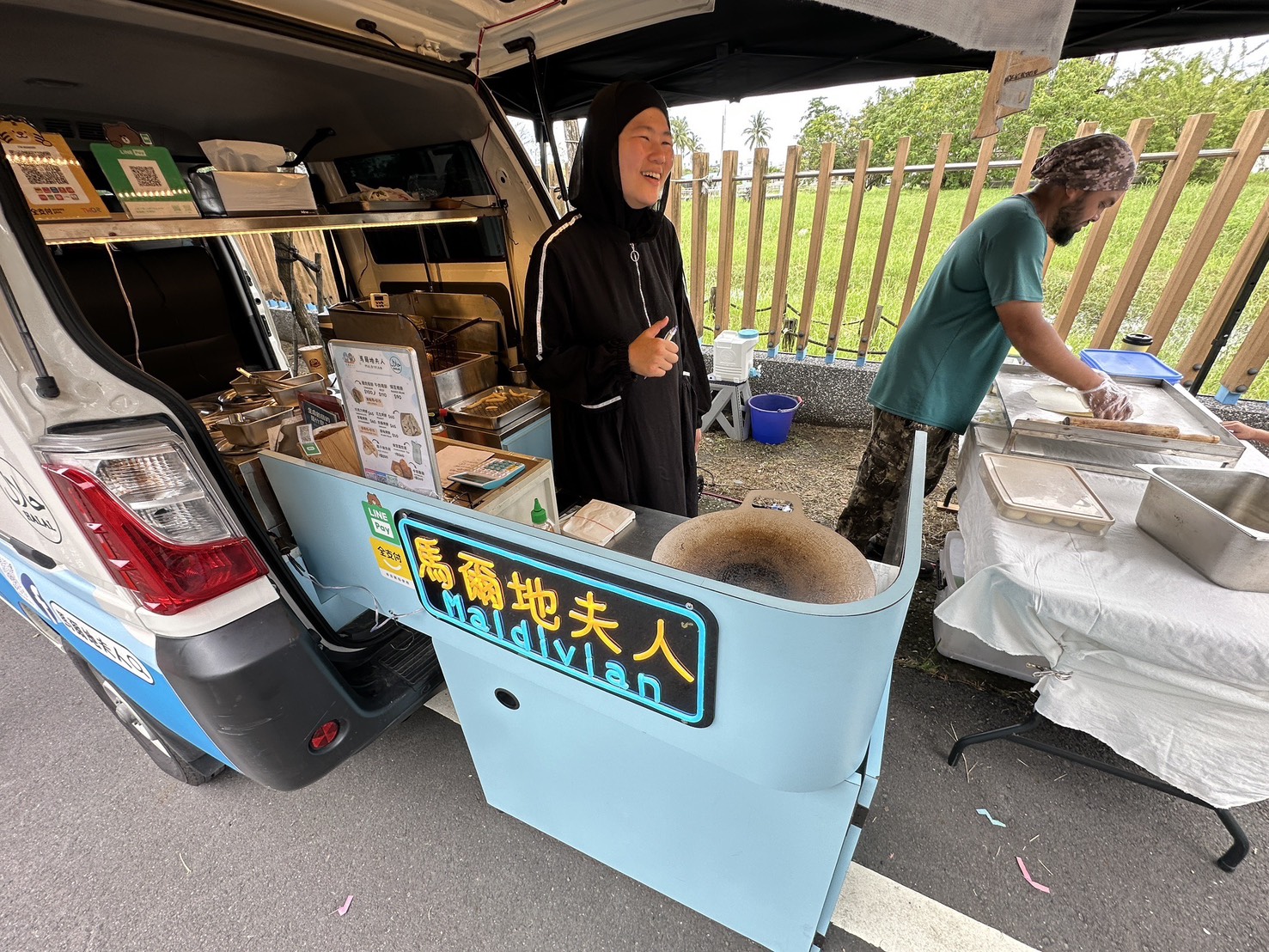 馬爾地夫風味飄香屏東 新住民餐車轉型有成 移民署助圓創業夢