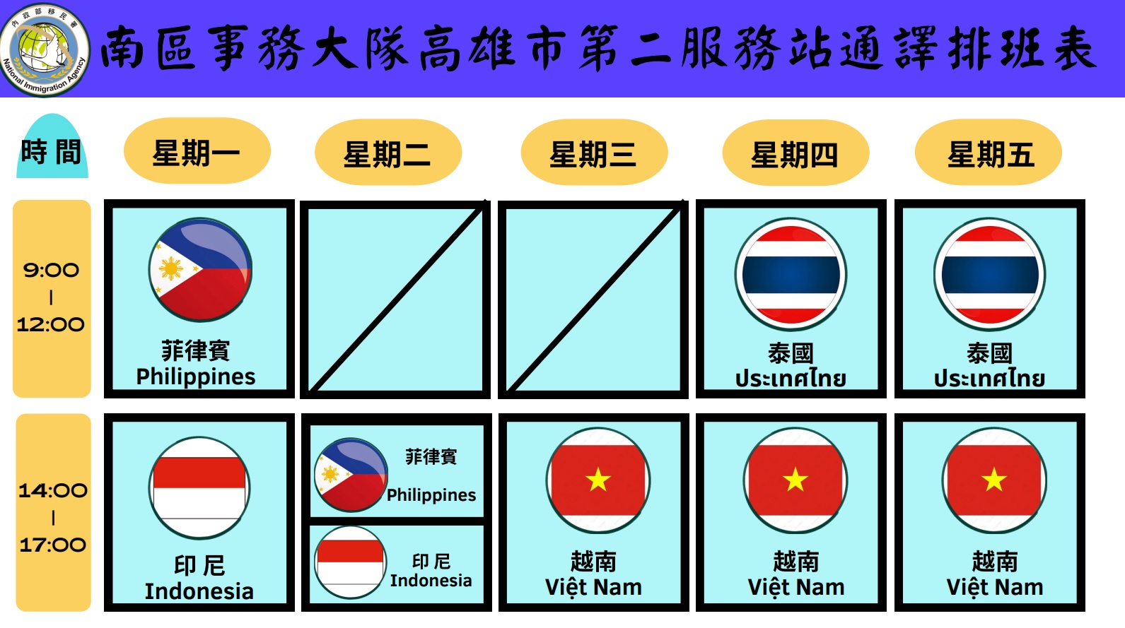 通譯服務 Interpreter Service